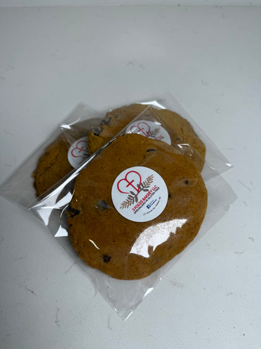 Pumpkin Chocolate Chip Cookies - Vegan Friendly